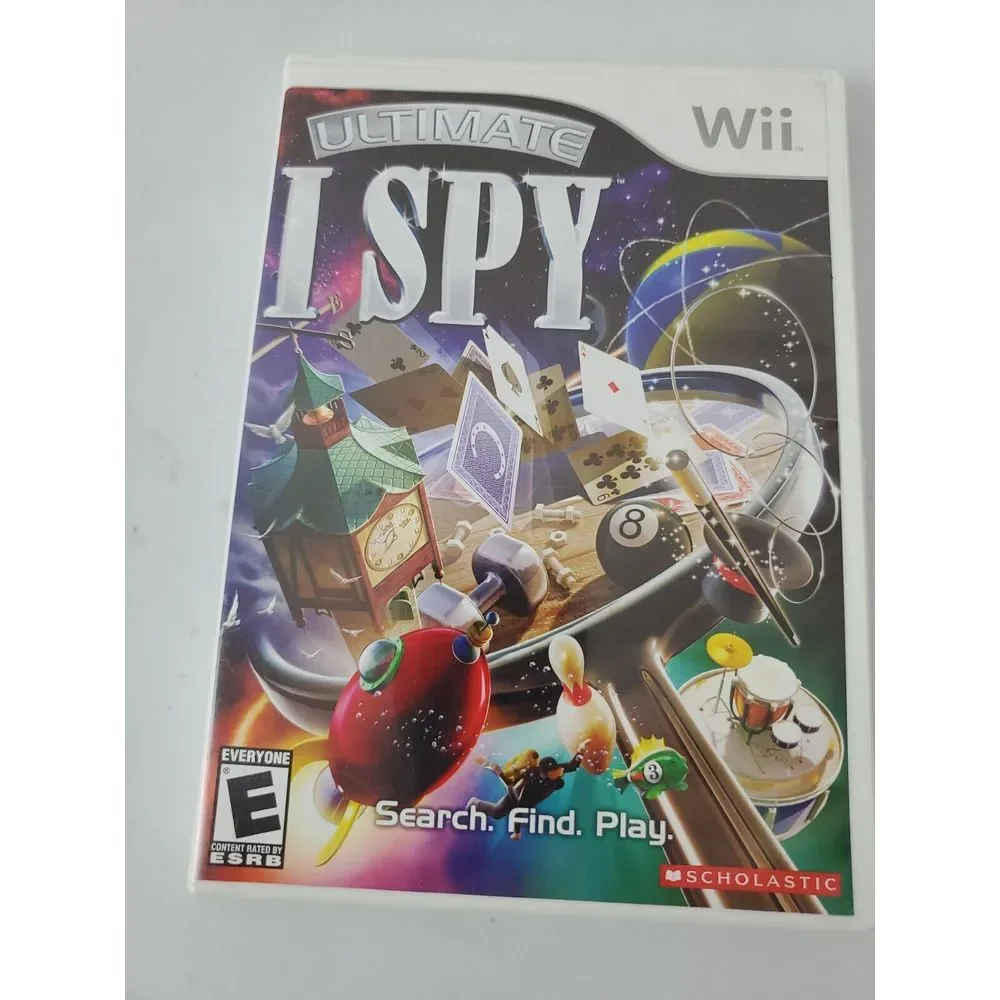 Ultimate I Spy (Nintendo Wii, 2008)‎ Game Complete Tested